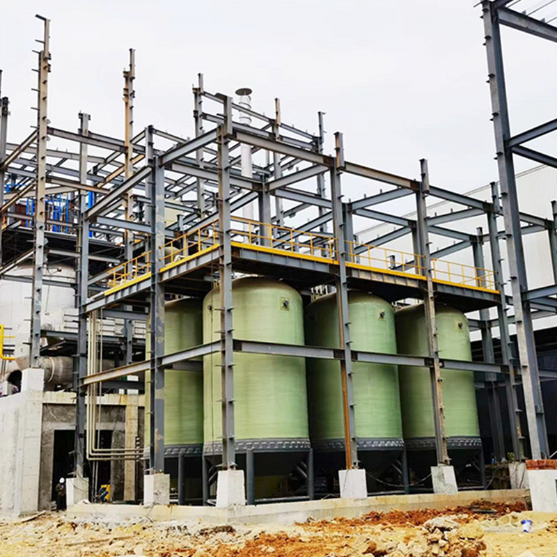 Vertical Cone Bottom FRP Tank - FRP pipes/tanks/towers/profiles/grating