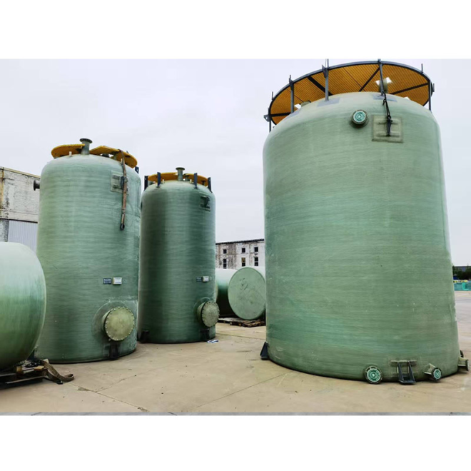 FRP Vertical Flat Bottom Storage Tank - FRP pipes/tanks/towers/profiles ...